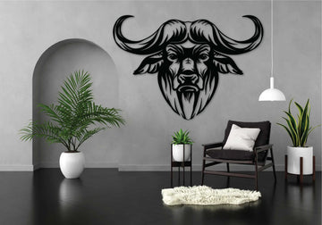 Buffalo Metal Wall Art
