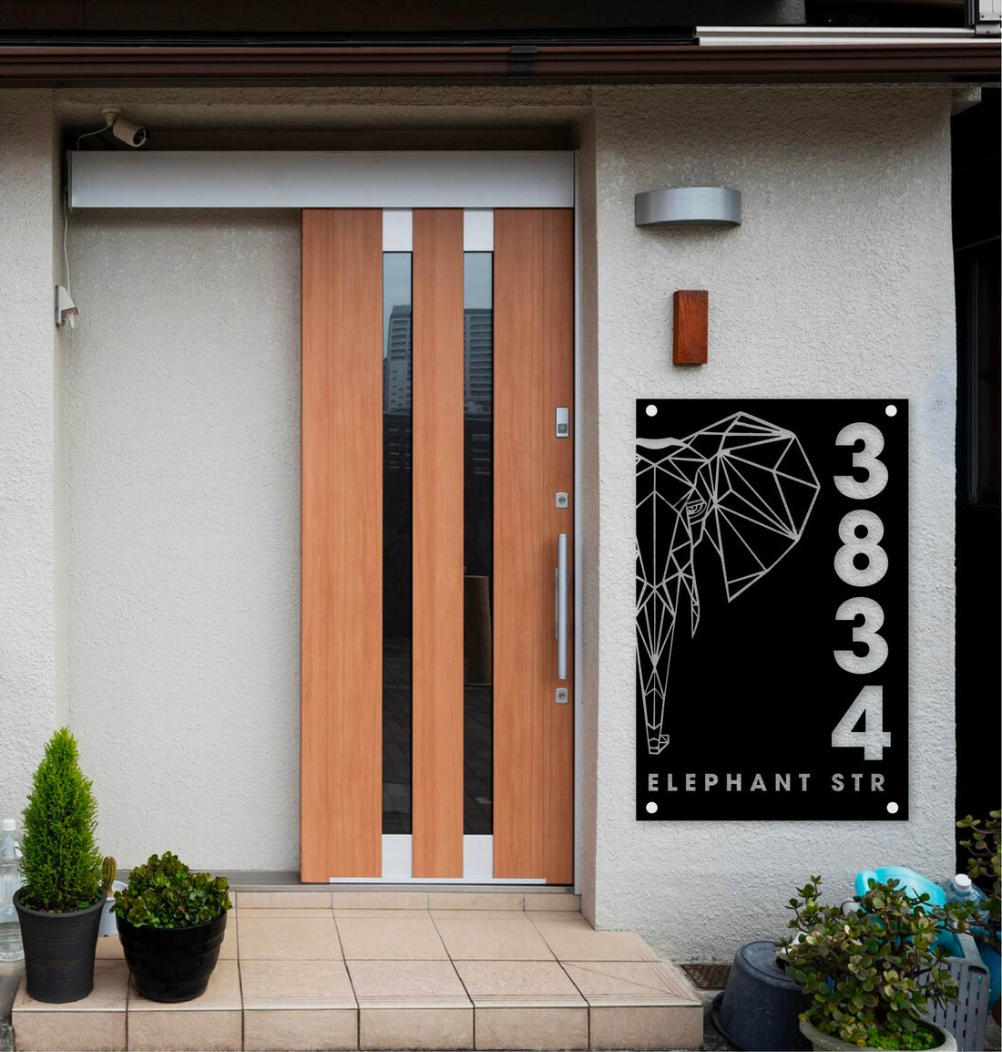 Geo Elephant House Number