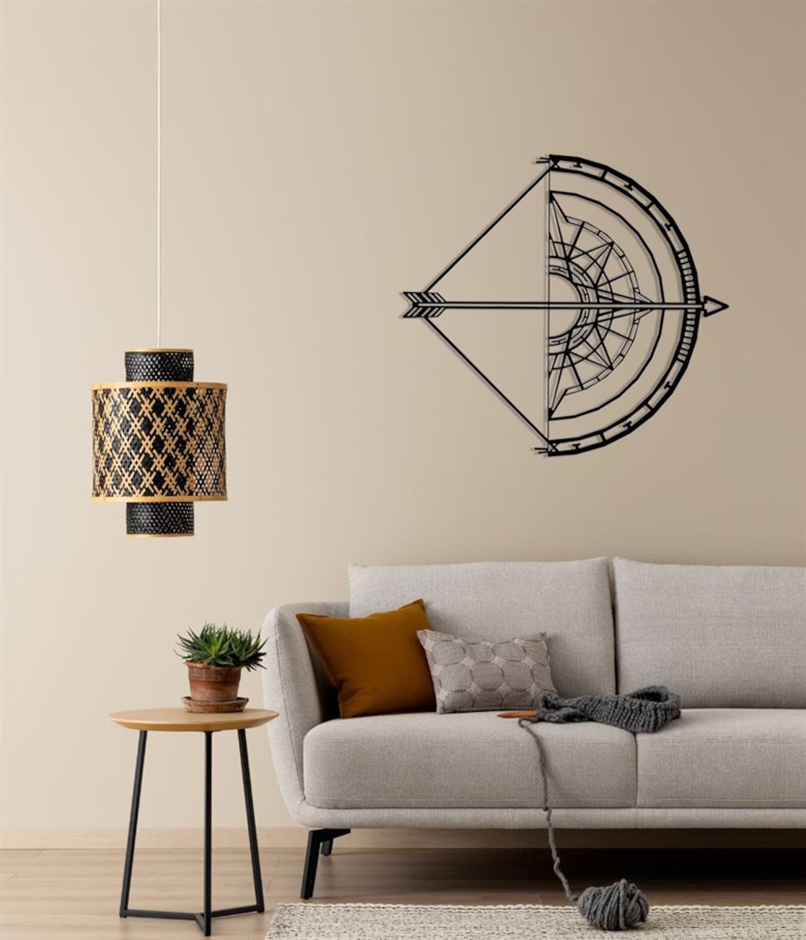 Steel wall art home decor