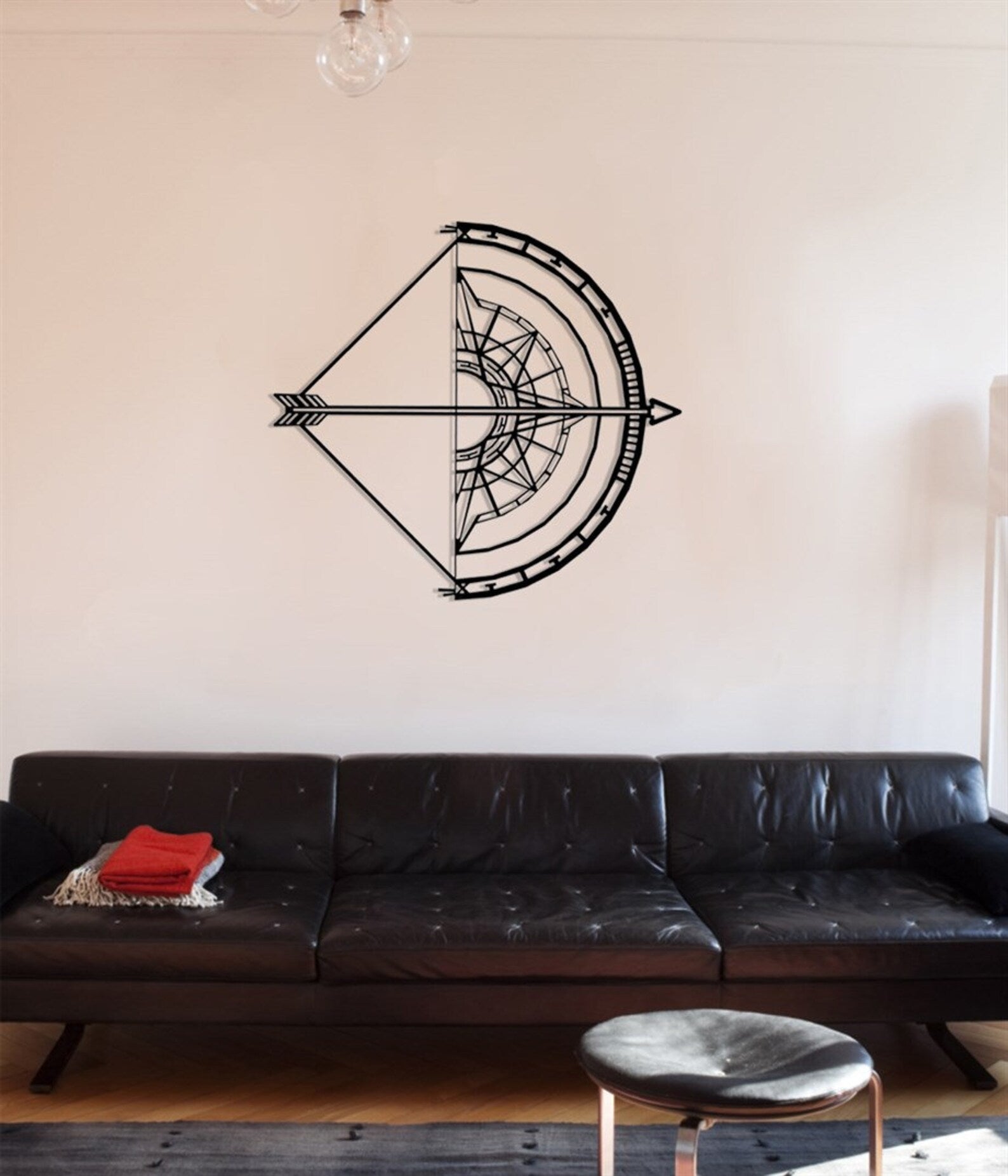 Steel wall art home decor