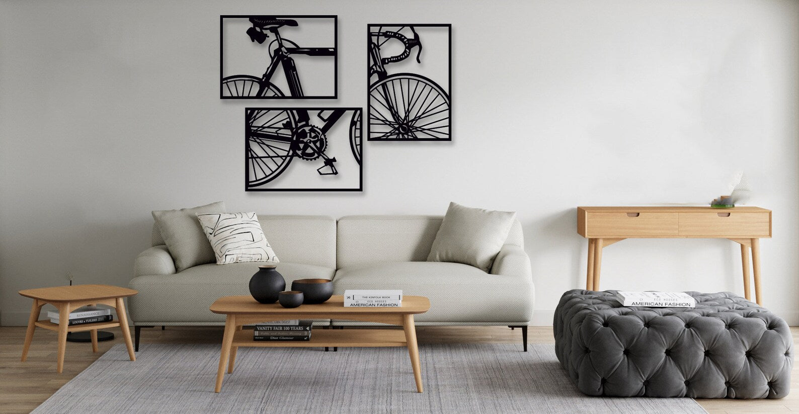 Steel wall art home decor