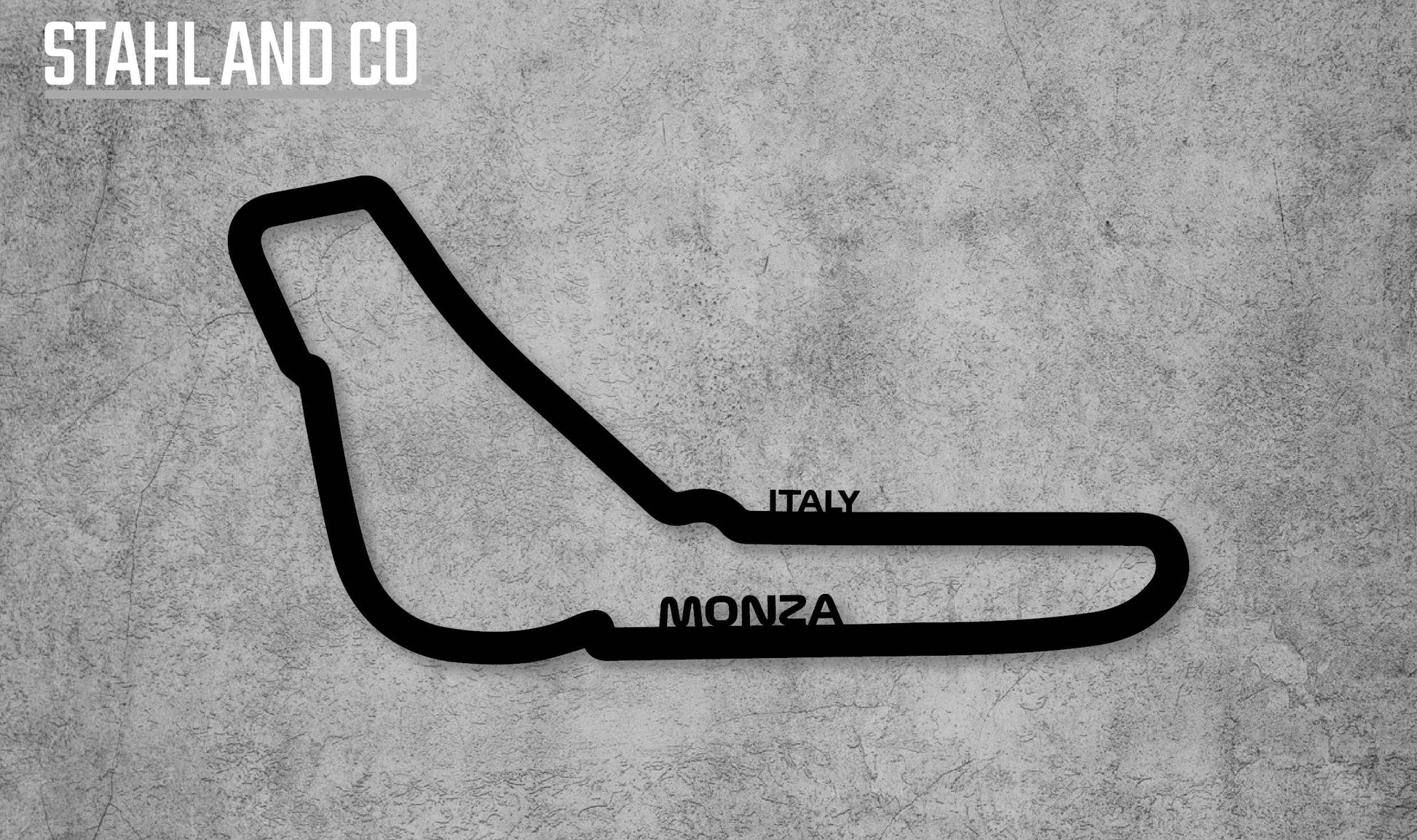 Formula One Circuits (Single) Metal Wall Art