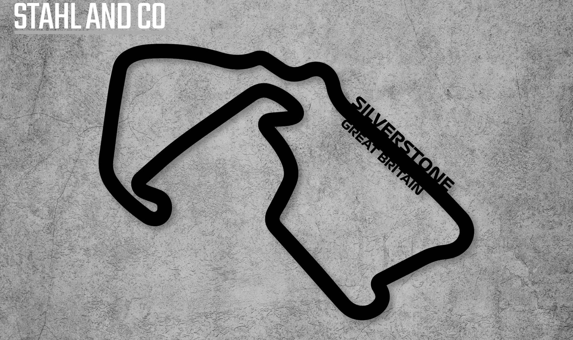 Formula One Circuits (Single) Metal Wall Art