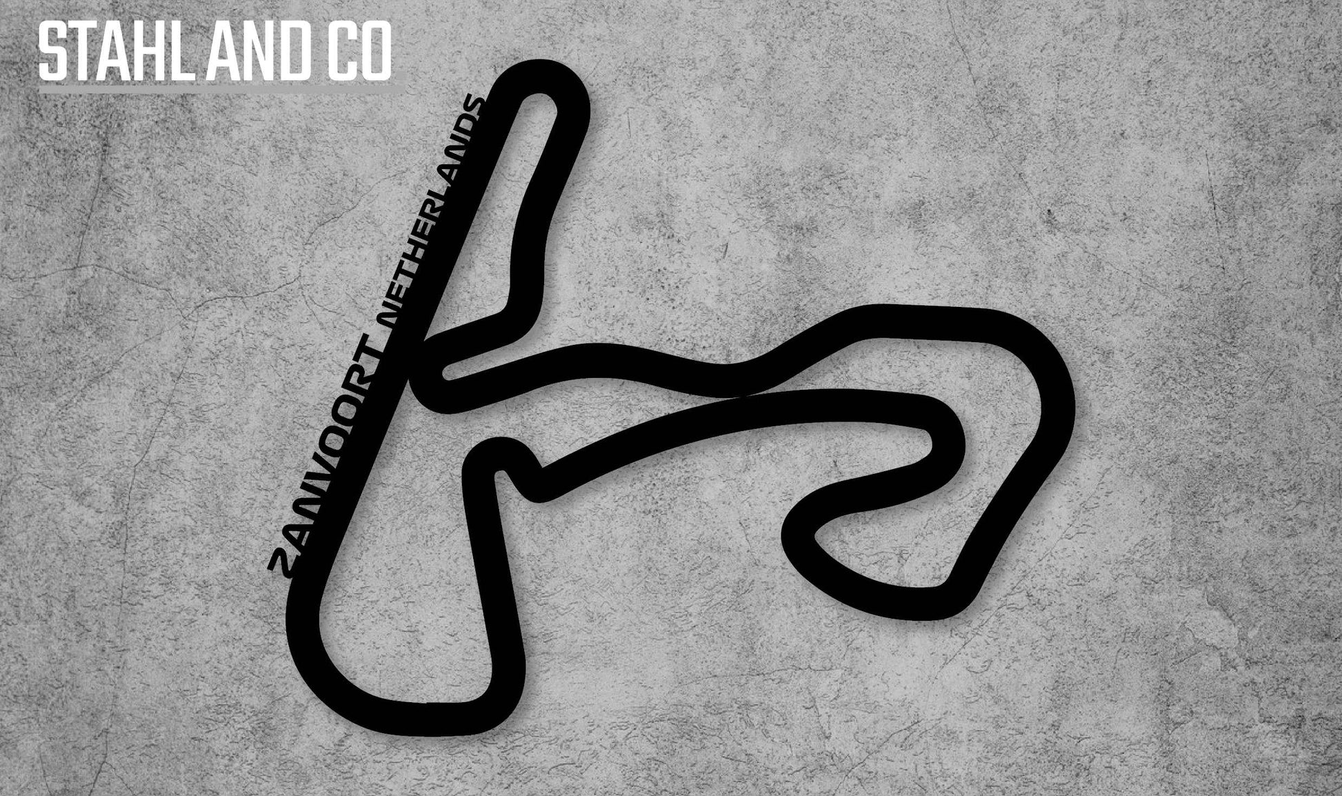 Formula One Circuits (Single) Metal Wall Art