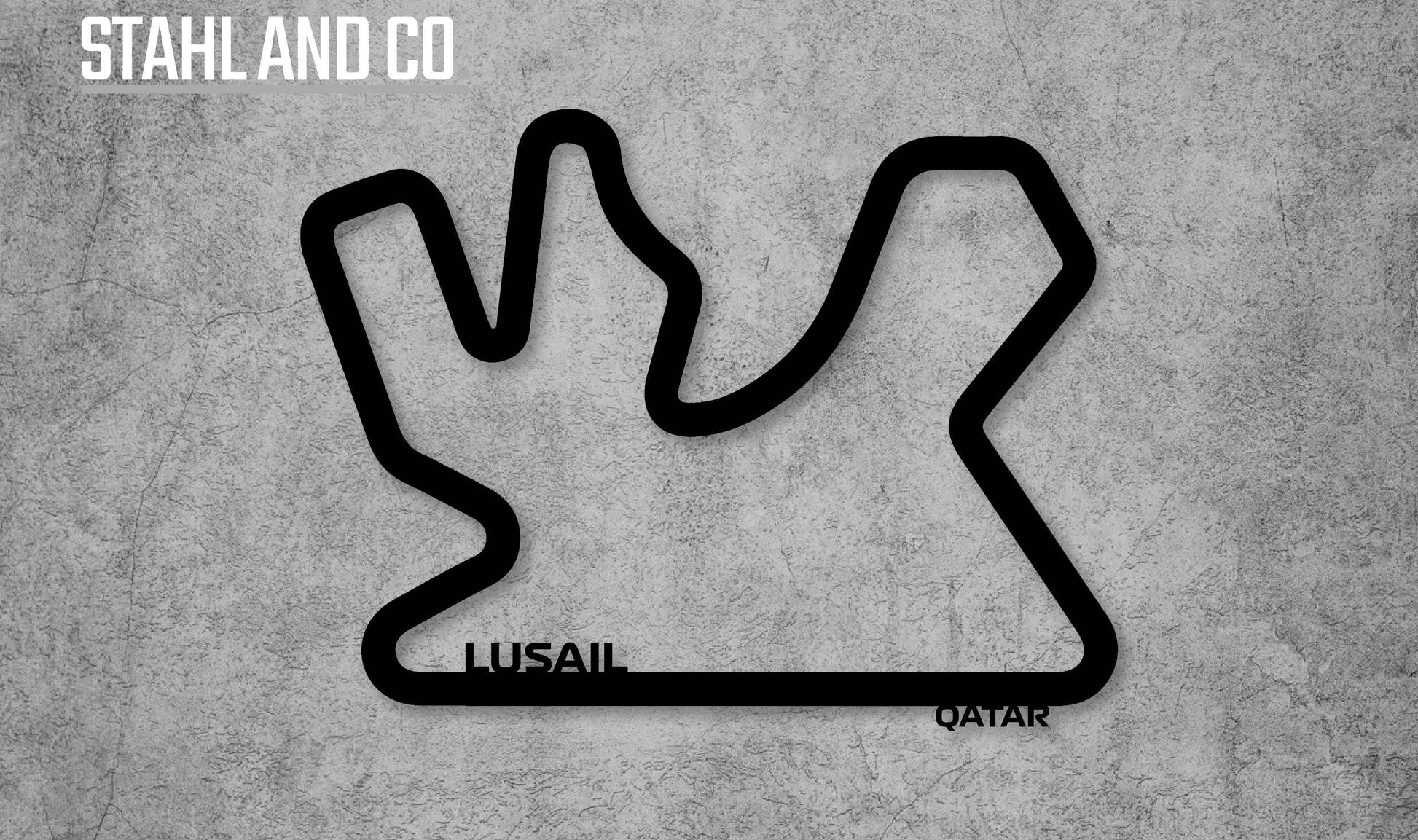 Formula One Circuits (Single) Metal Wall Art