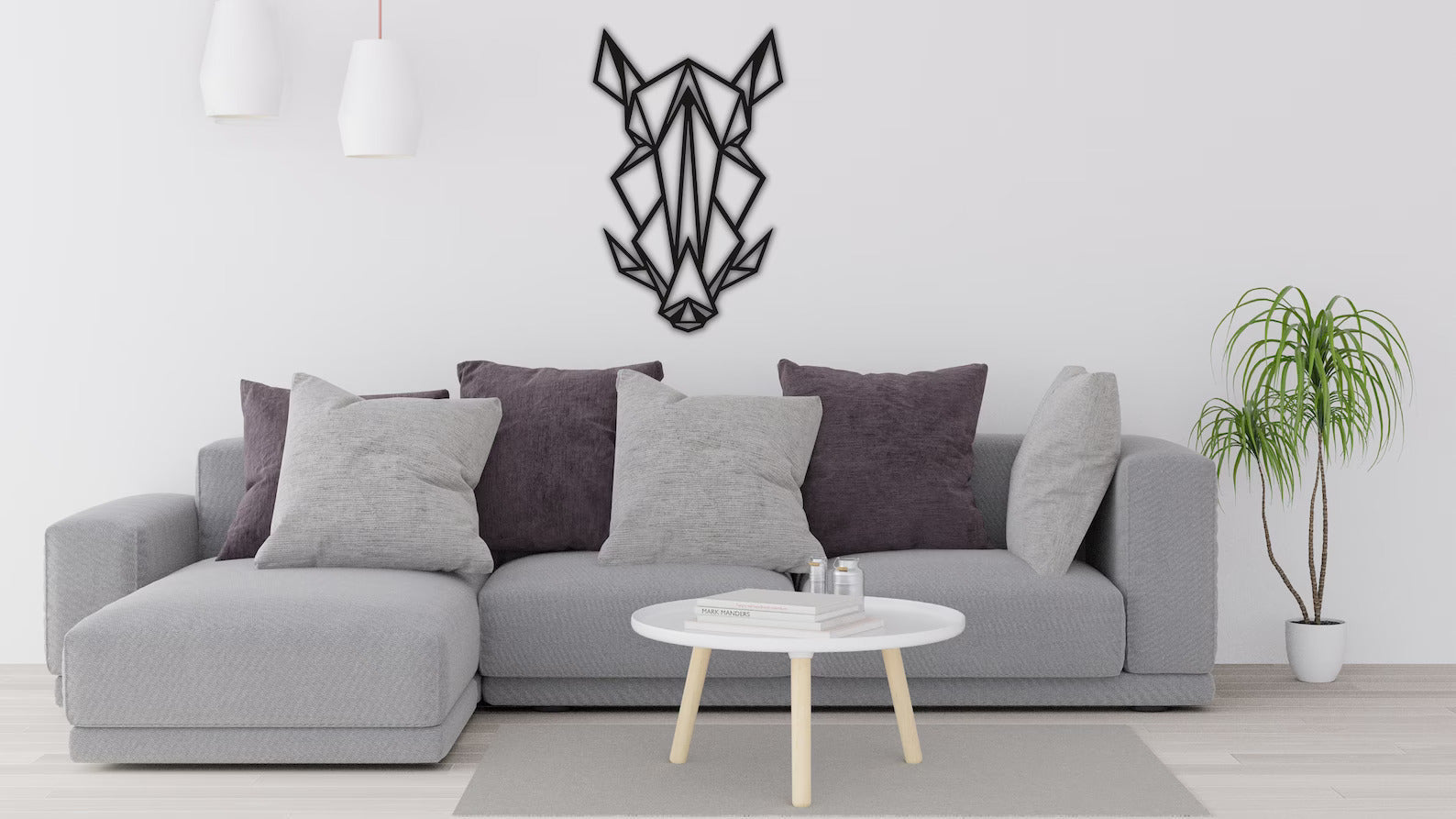 Steel wall art home decor