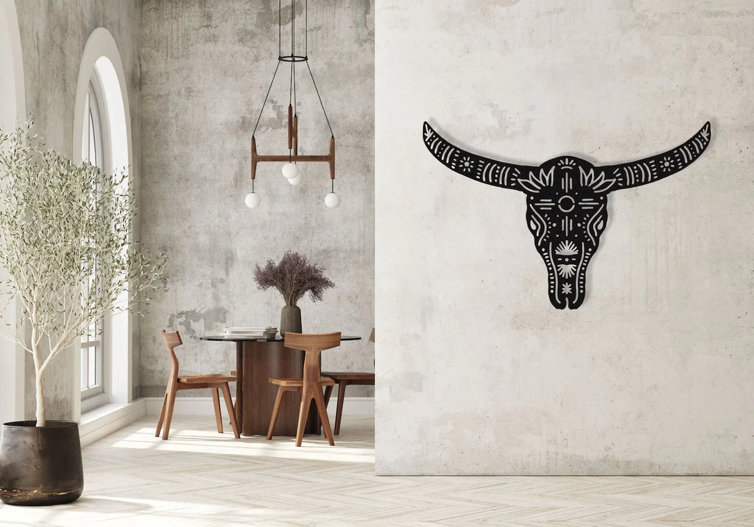 Bull Metal Wall Art