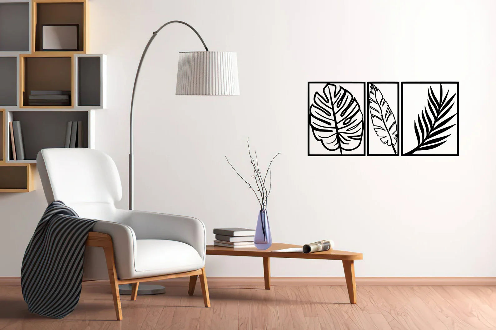 Steel wall art home decor