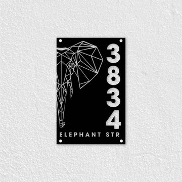 Geo Elephant House Number