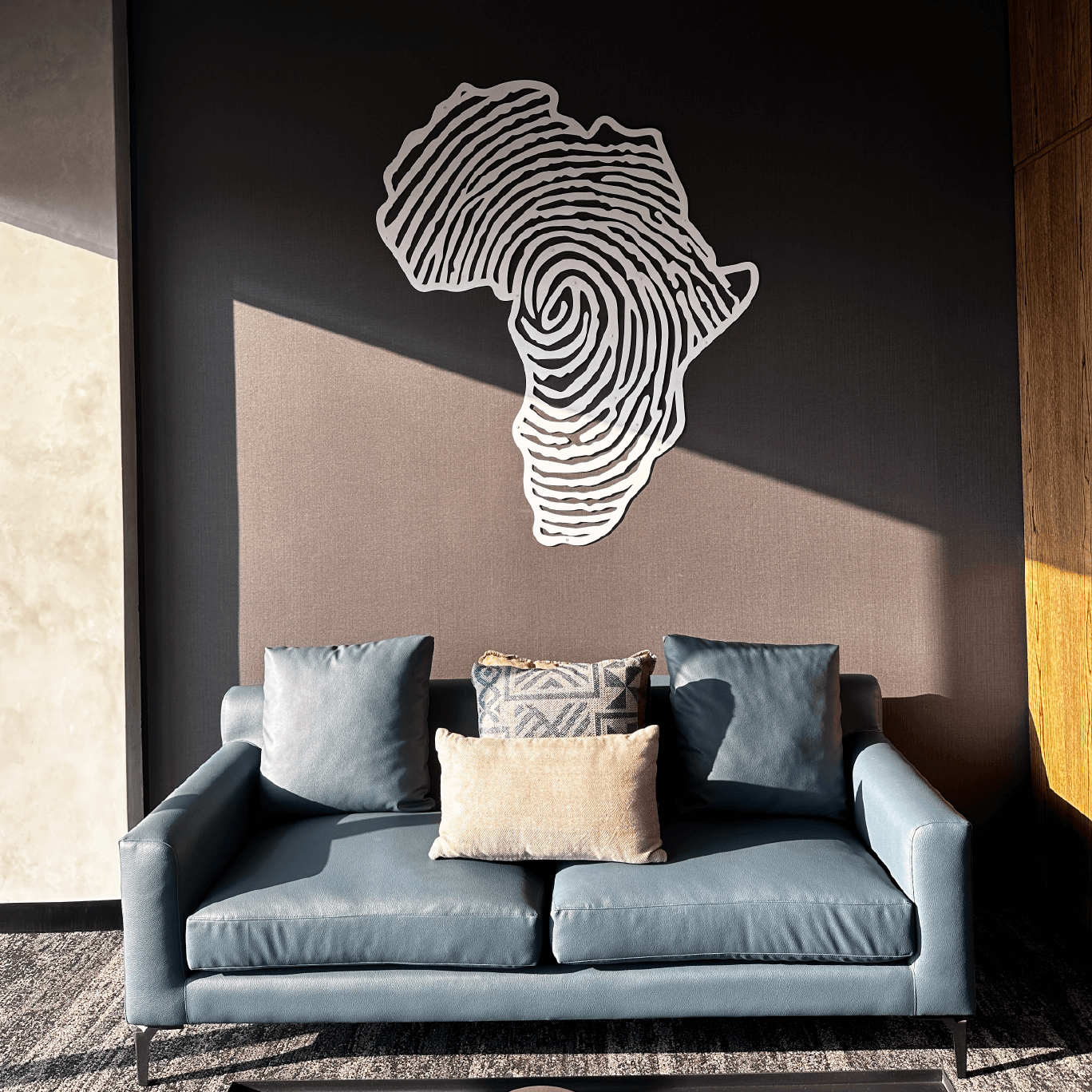 Africa in my Print Metal Wall Art
