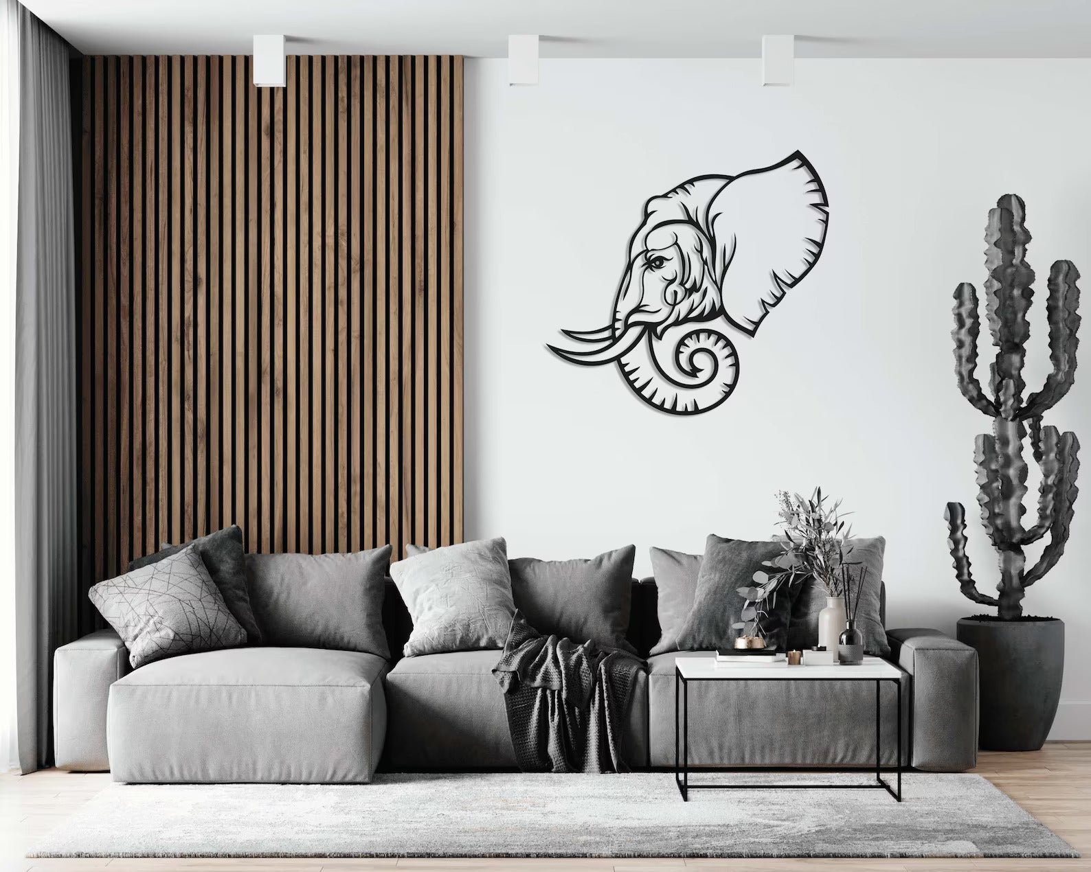 Steel wall art home decor